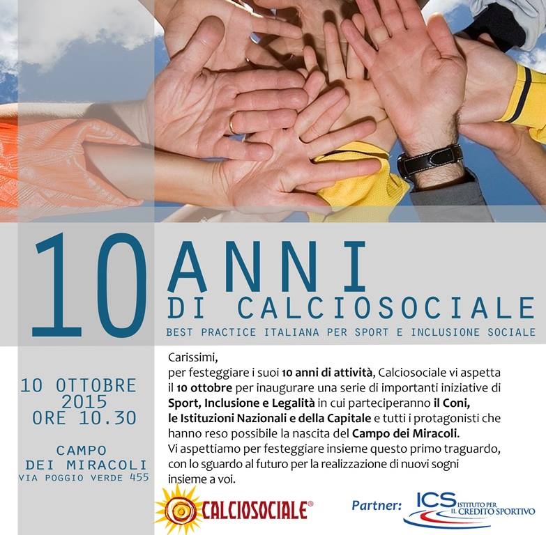 10 Anni di Calciosociale