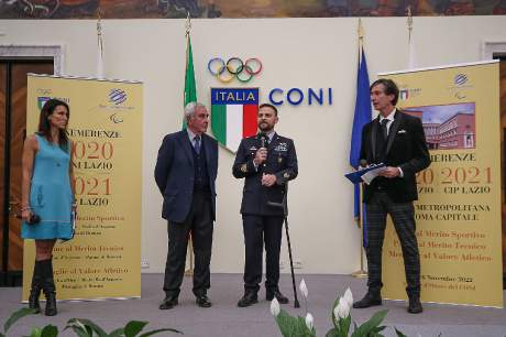 Benemerenze CONI Lazio 2020 - CIP Lazio 2021 - Salone d'Onore CONI - Roma 17 novembre 2022