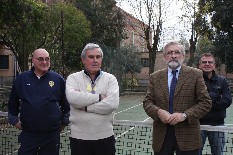  Il direttore di Rebibbia Stefano Ricca, a destra, con il presidente Riccardo Viola