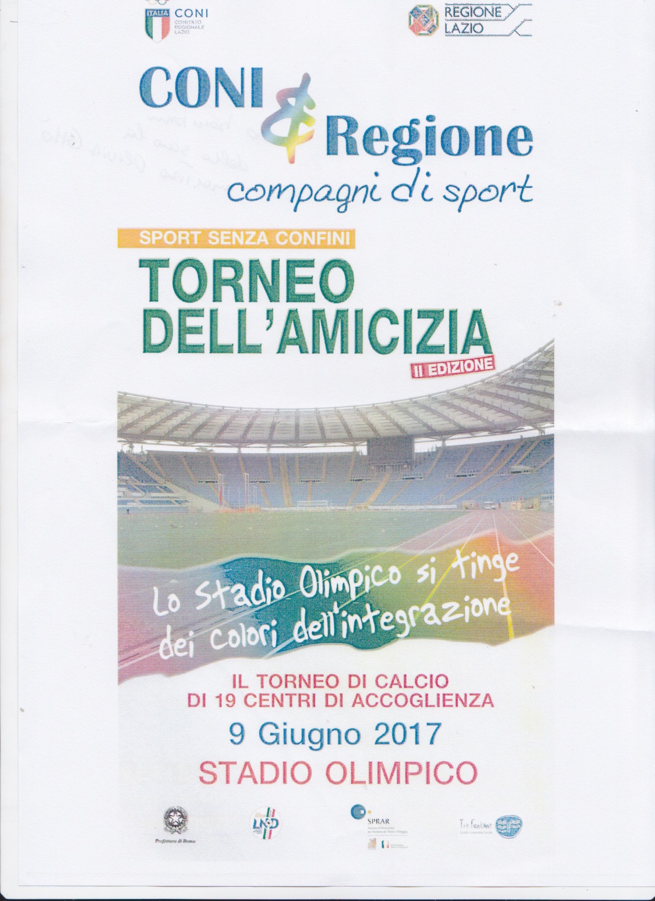 locandina torneo amicizia